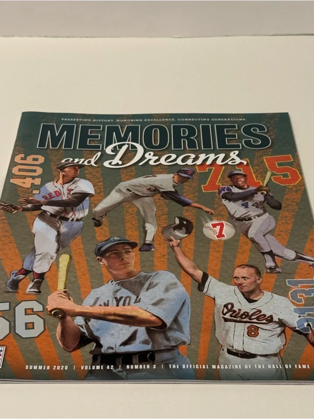National Baseball Hall of Fame Memories and Dreams Magazine 2020 Fall & Summer